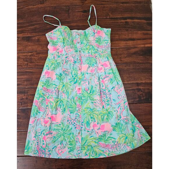 Lilly Pulitzer Dresses & Skirts - Lilly Pulitzer Easton fitnflare sun dress womens size 12